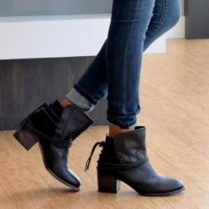 Freebird Black booties EUC